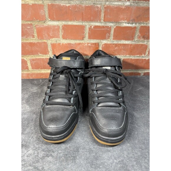 Vintage Y2k IPath Shoes Locust Model Black Leather Upper Skater Mens US 13 - Picture 2 of 8
